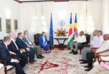 President Dr. Patrick Herminie Meets European Parliament Fisheries Committee Ahead of Fisheries Agreement Renewal