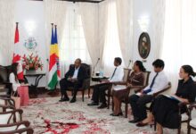 President Dr. Patrick Herminie Receives Letters of Credence from Canada’s High Commissioner-Designate