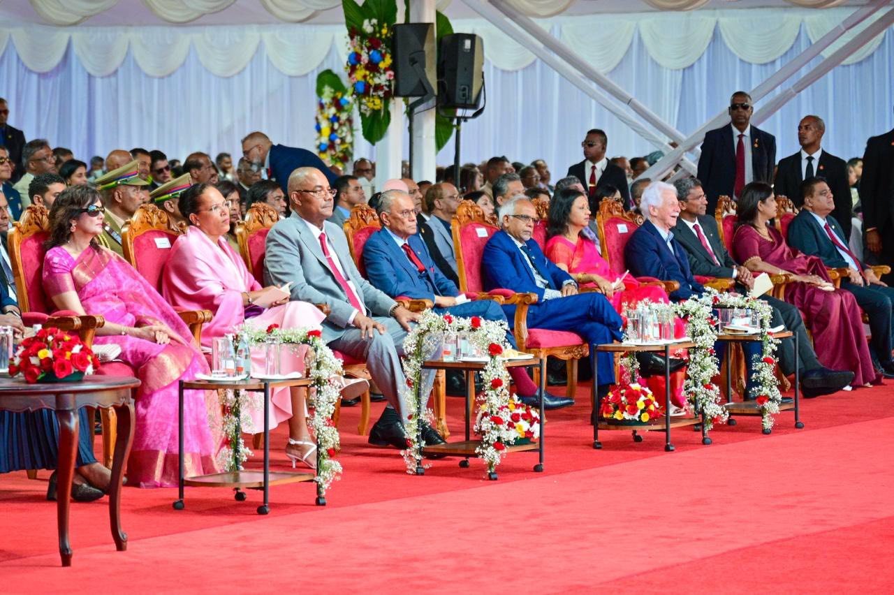 President Herminie Attends Mauritius National Day Celebrations as Guest of Honour