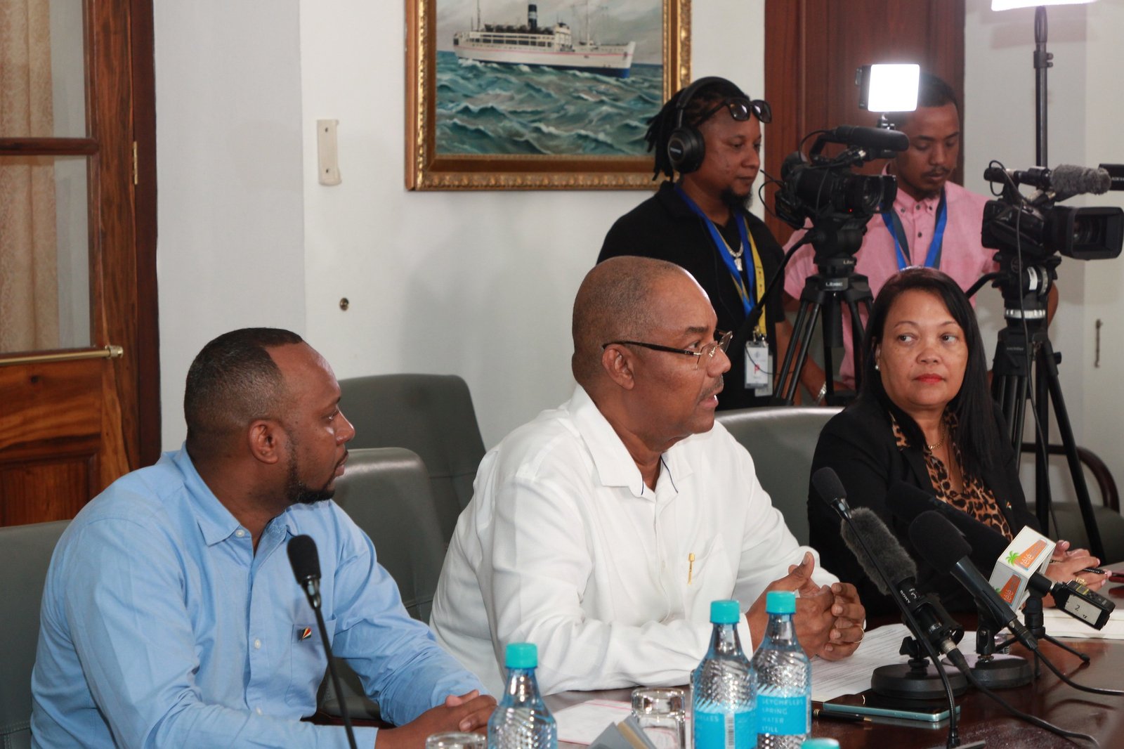 President Herminie Outlines Key Outcomes of India State Visit at State House Press Conference