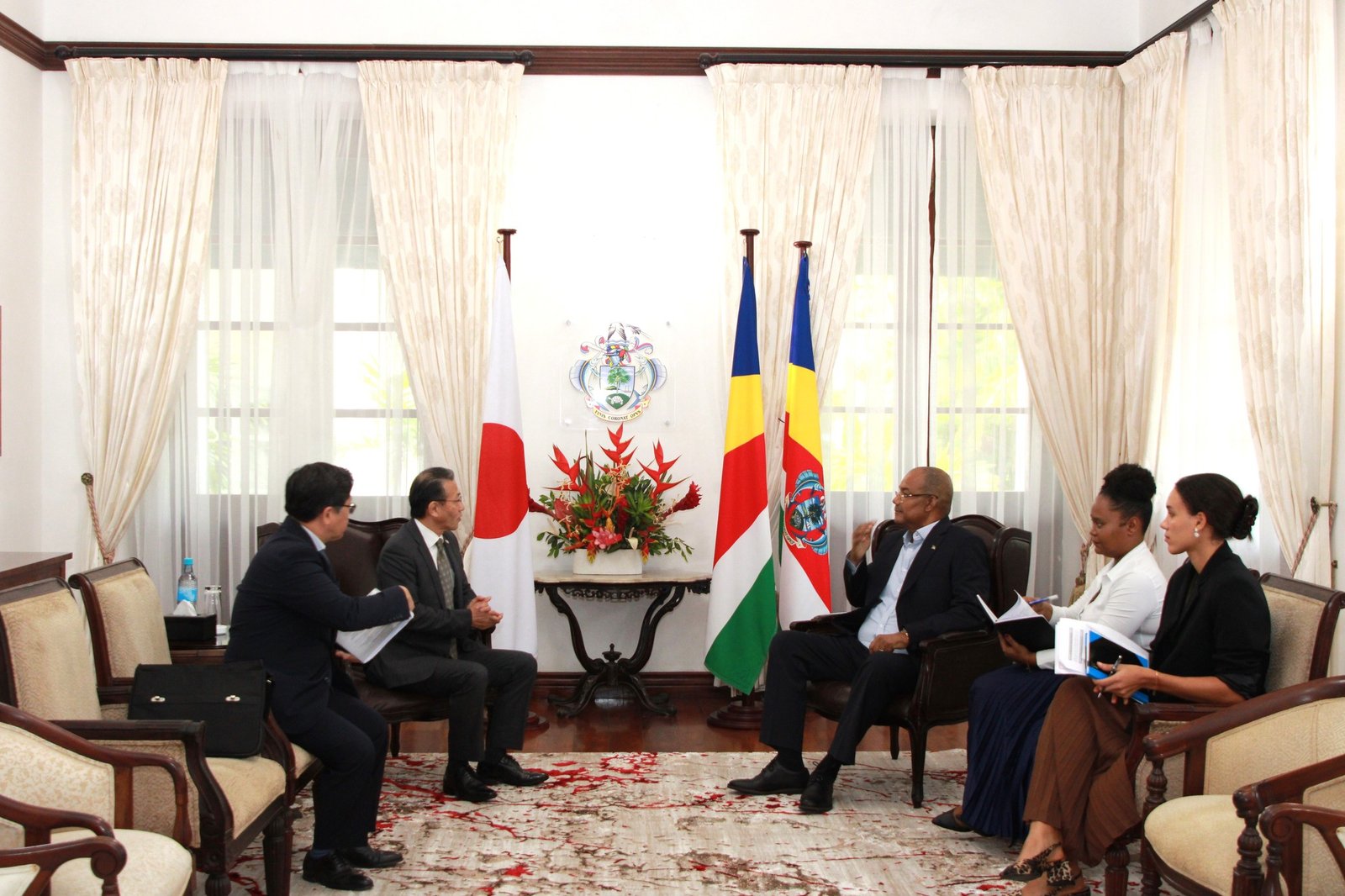 President Herminie Proposes Elevating Japan Visit to Official Level as Seychelles–Japan Relations Approach Historic Milestones