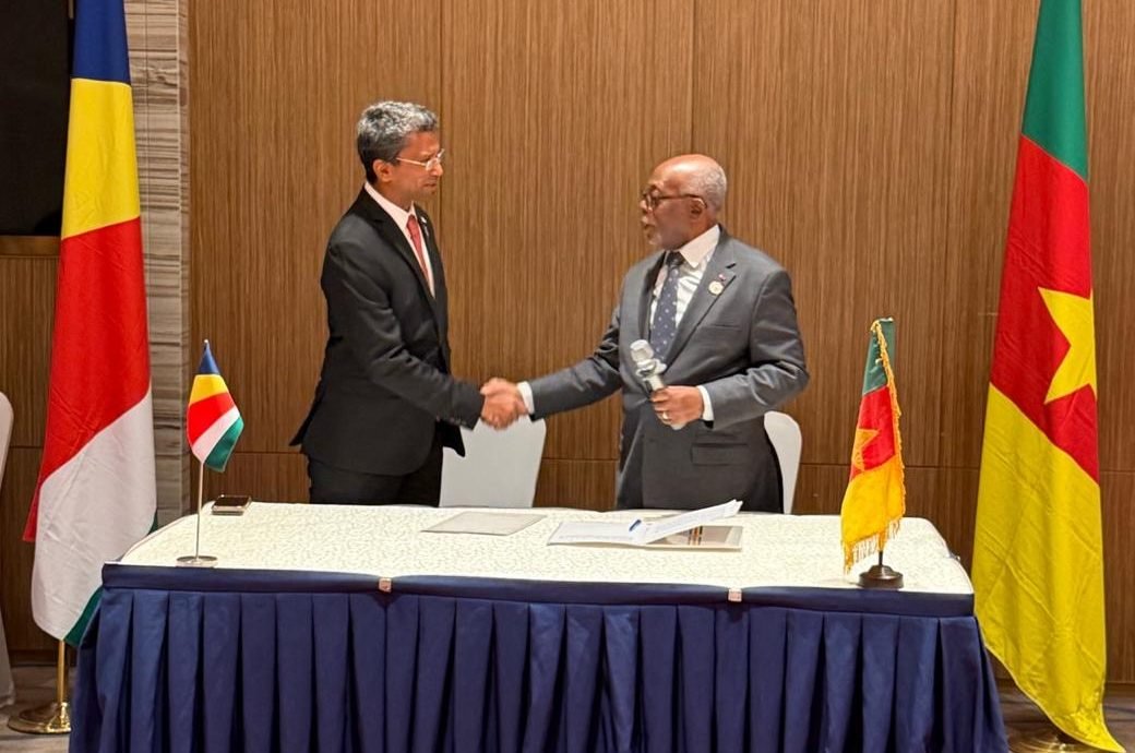 Seychelles formally establishes Diplomatic Relations with the Republic of Cameroon