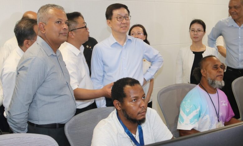 Chinese Vice President, Han Zheng Tours New SBC House
