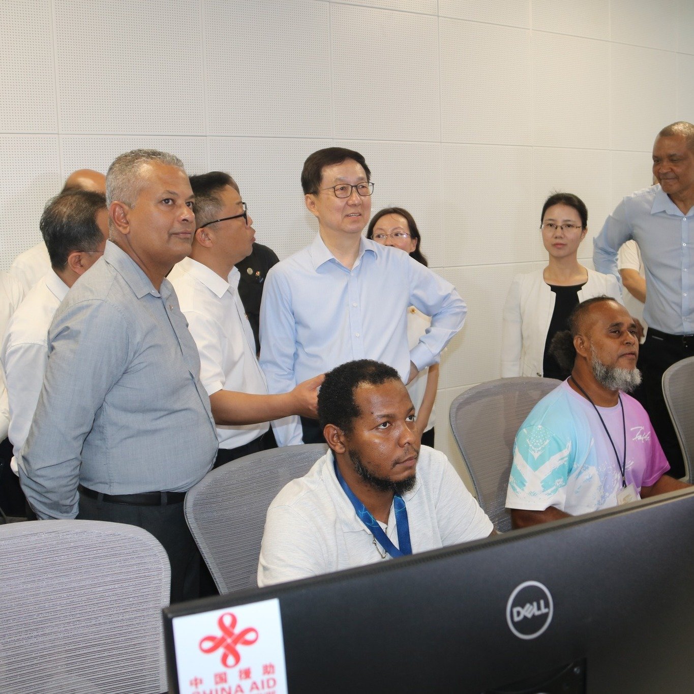 Chinese Vice President, Han Zheng Tours New SBC House