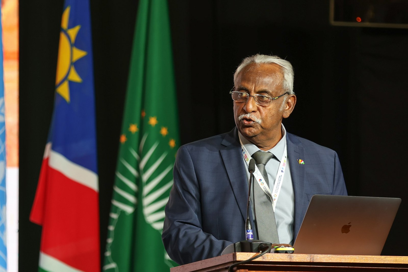Minister of Home Affairs Errol Fonseka
