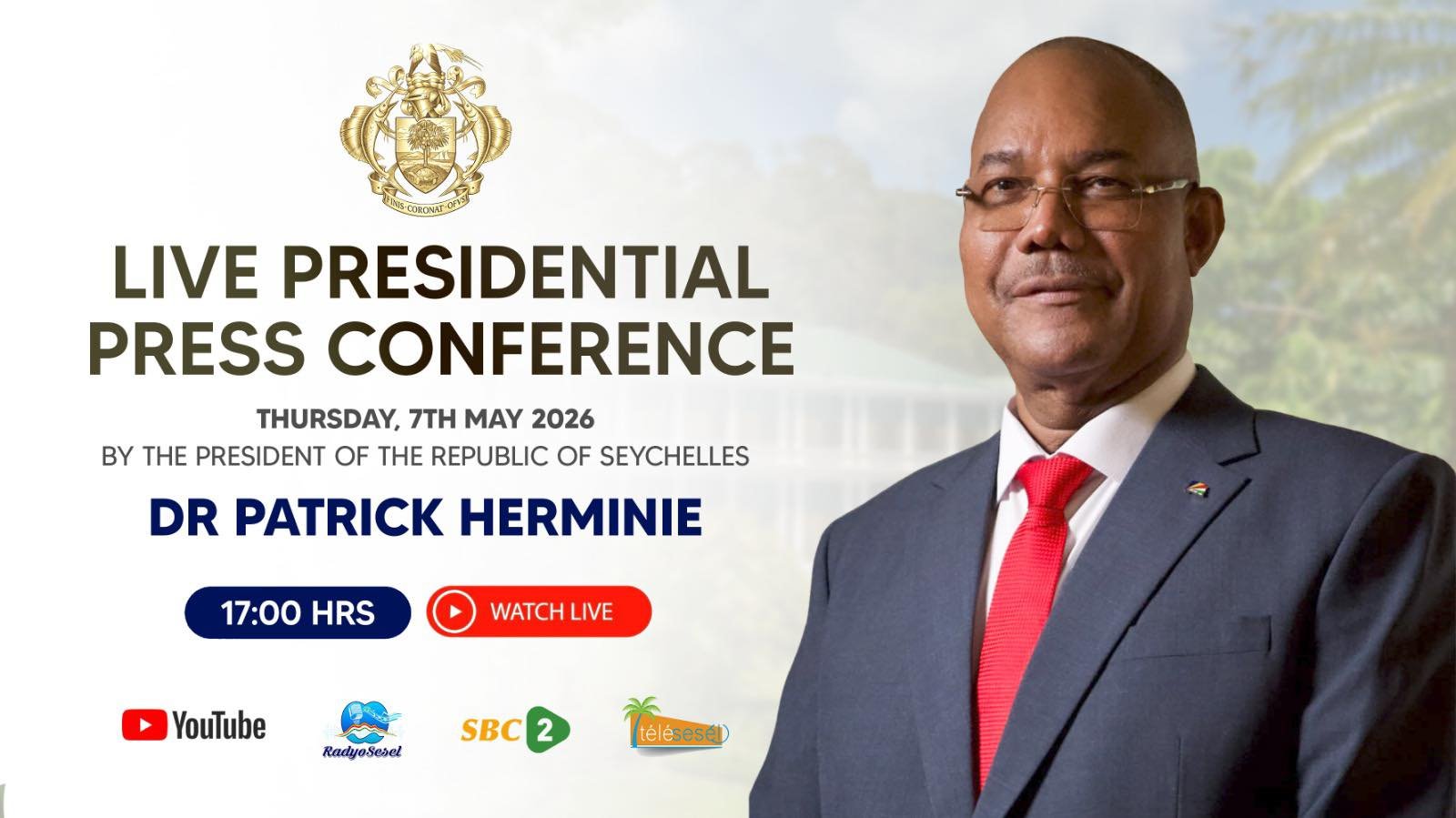 President Herminie Holds First Live Press Conference - and Says a Lot Worth Scrutinising