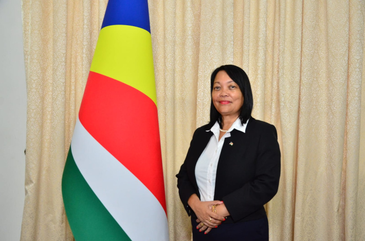 Veronique Laporte — Minister for Transport, Ports and Civil Aviation